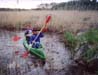 Linda and Kim Canoeing